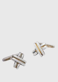 Double X Cufflinks