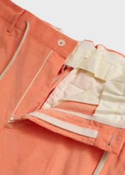 Drawstring Corduroy Pant