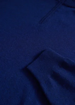 Essential Cashmere Quarter Zip Sweater
