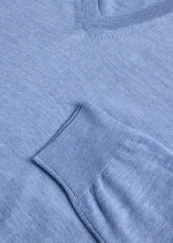 Essential Merino Wool V-neck Sweater