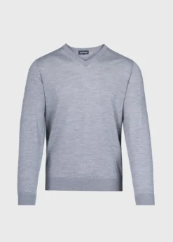 Essential Merino Wool V-neck Sweater