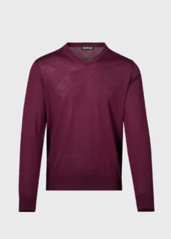 Essential Merino Wool V-neck Sweater
