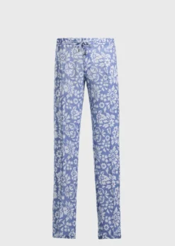 Floral Linen Trouser