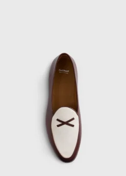 Francisco Leather and Canvas Loafer