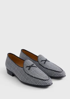 Francisco Wool Plaid Loafer