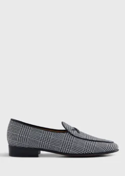 Francisco Wool Plaid Loafer
