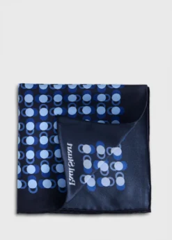 Geometric DotPrint Pocket Square