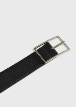 Grained Taurillon Leather Belt