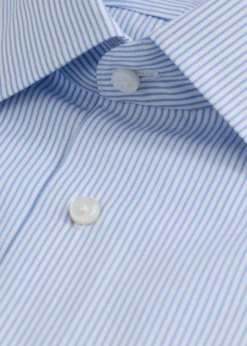 Hand-Finished Stripe Dress Shirt