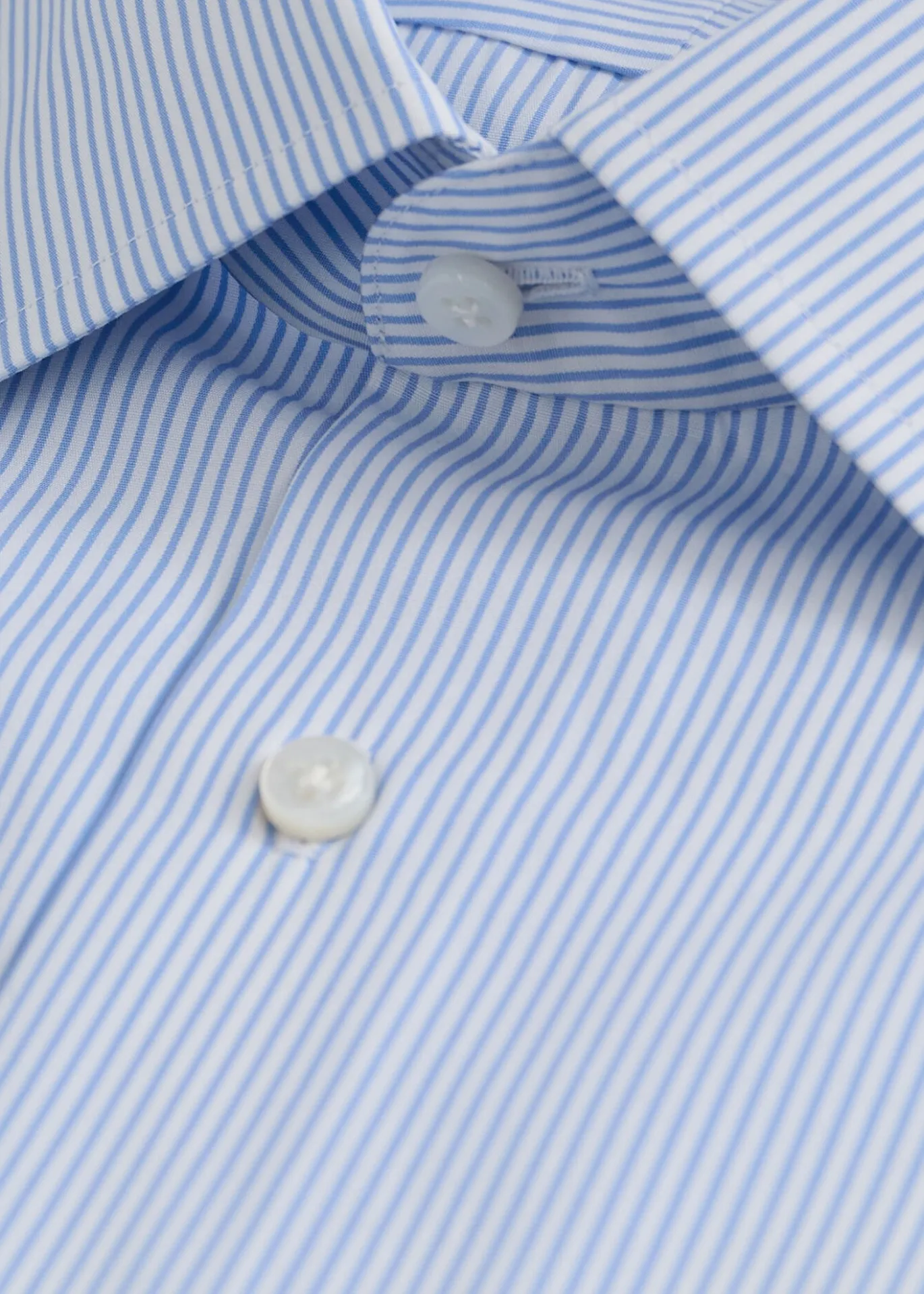 Hand-Finished Stripe Dress Shirt