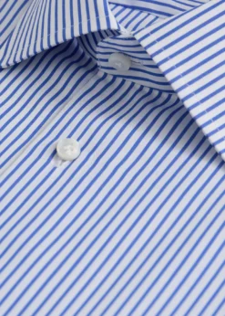 Hand-Finished Stripe Dress Shirt