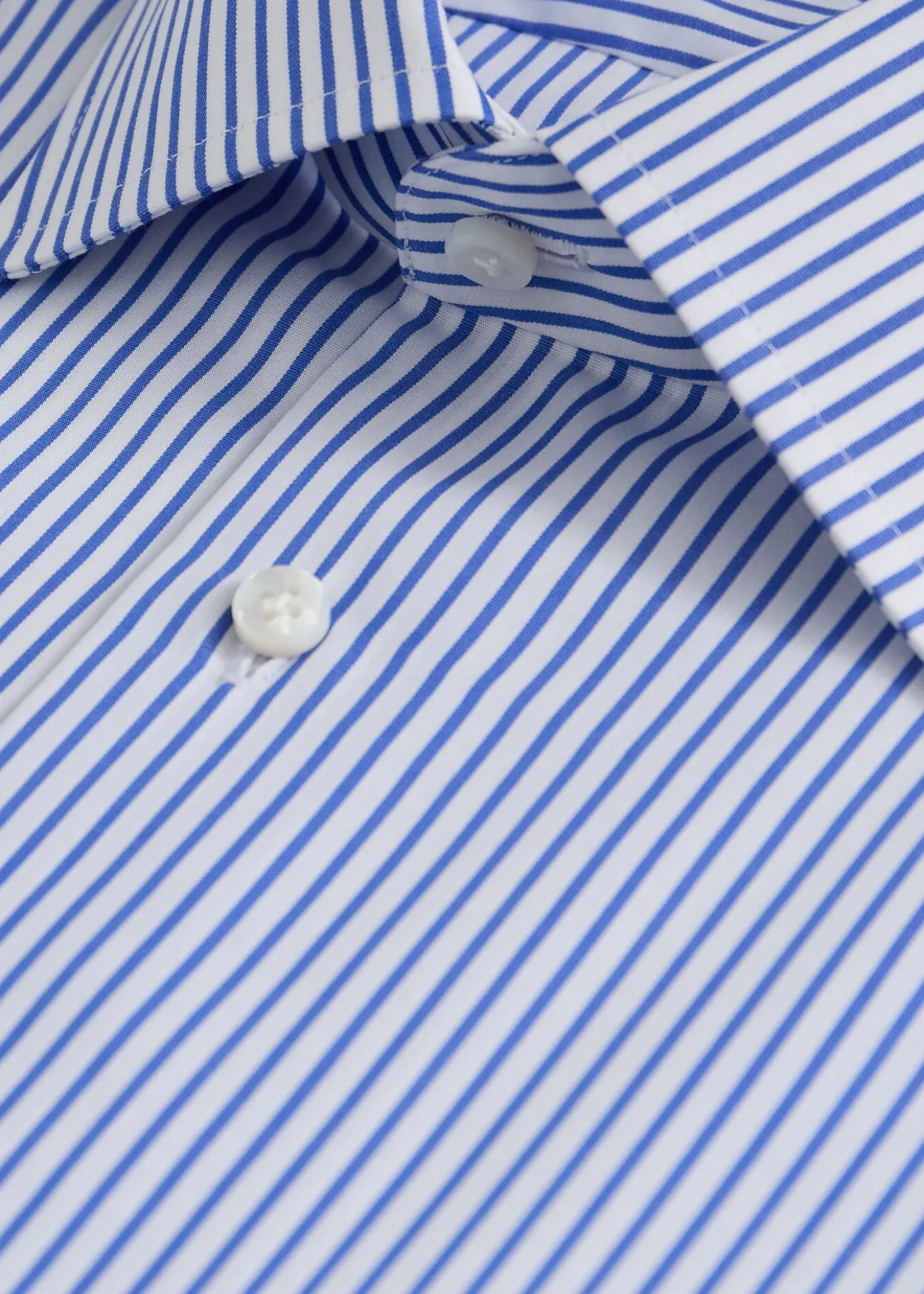 Hand-Finished Stripe Dress Shirt