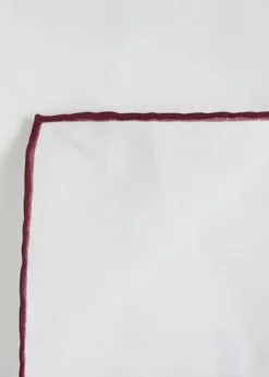 Handkerchief with Contrast Border