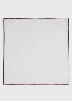 Handkerchief with Contrast Border