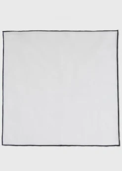 Handkerchief with Contrast Border