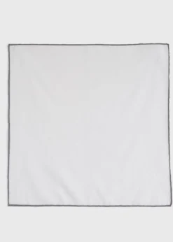 Handkerchief with Contrast Border