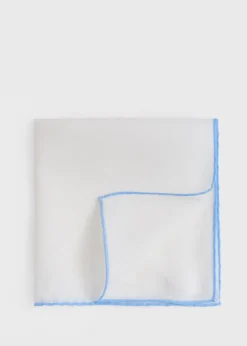 Handkerchief with Contrast Border