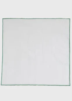 Handkerchief with Contrast Border