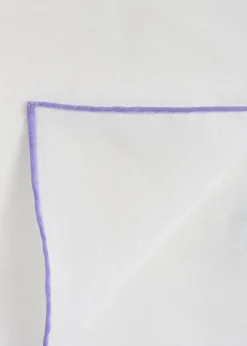 Handkerchief with Contrast Border