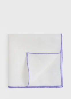Handkerchief with Contrast Border