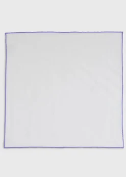 Handkerchief with Contrast Border