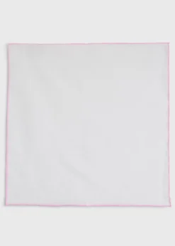 Handkerchief with Contrast Border