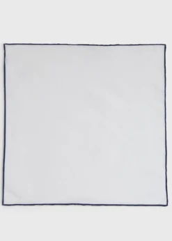 Handkerchief with Contrast Border