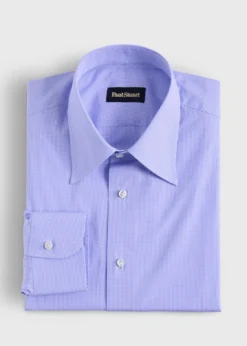 Handmade Micro Gingham Dress Shirt