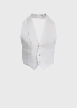 Horizontal Grosgrain Vest