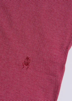 Italian Cotton Micro Stripe Polo