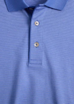 Italian Cotton Micro Stripe Polo