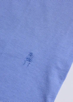 Italian Cotton Micro Stripe Polo