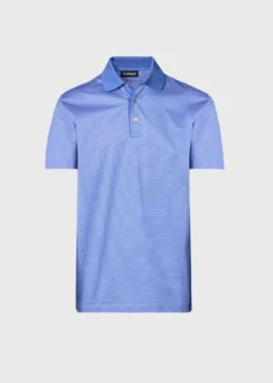 Italian Cotton Micro Stripe Polo