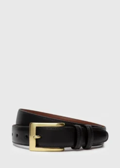 Kipskin Leather Dress Belt