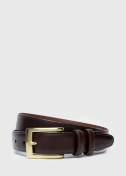 Kipskin Leather Dress Belt