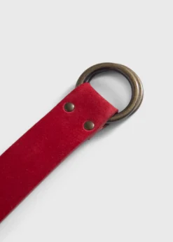 Leather O-Ring Belt