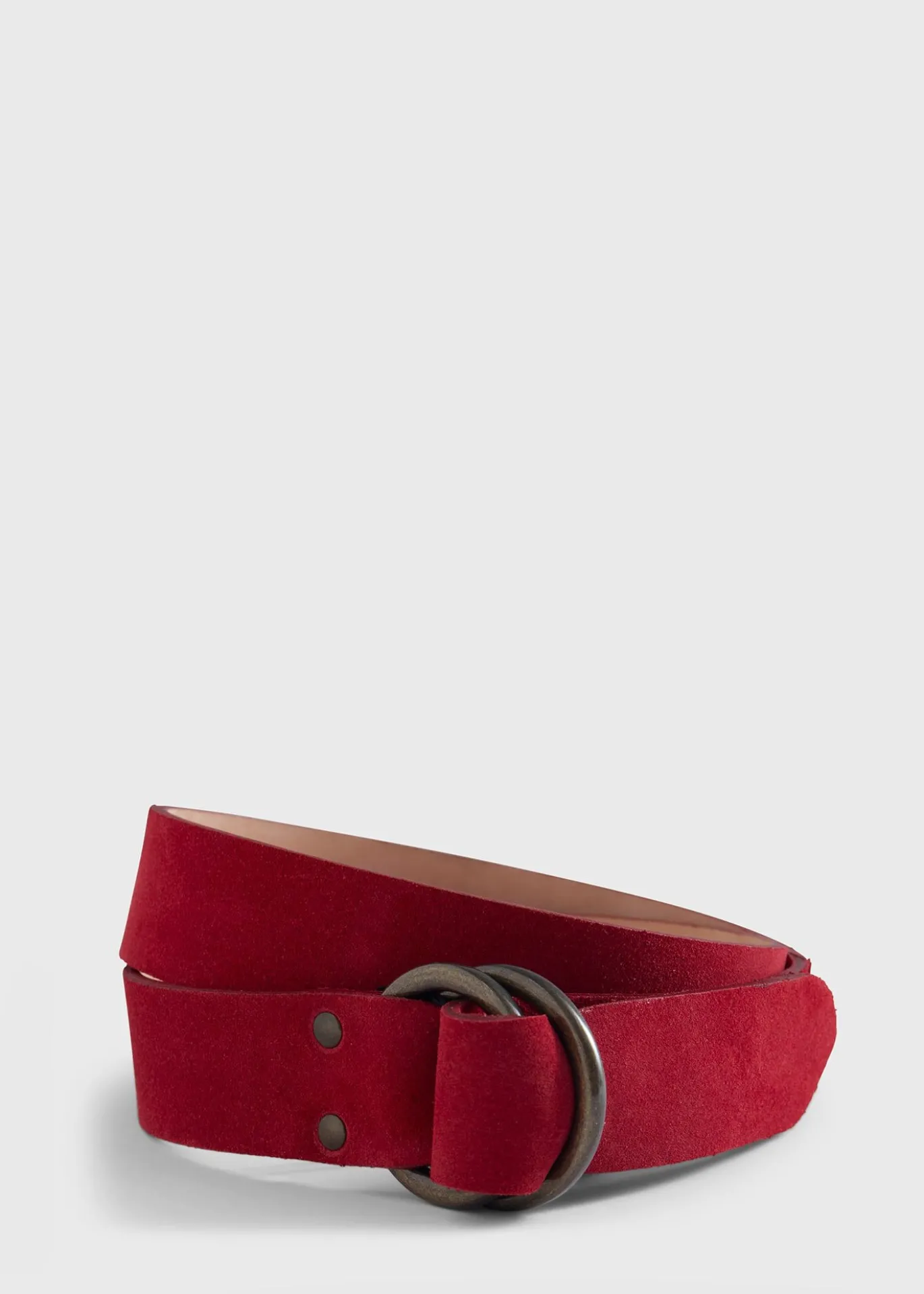 Leather O-Ring Belt