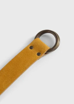 Leather O-Ring Belt