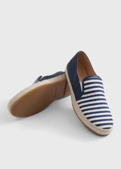 Leonida Striped Espadrille