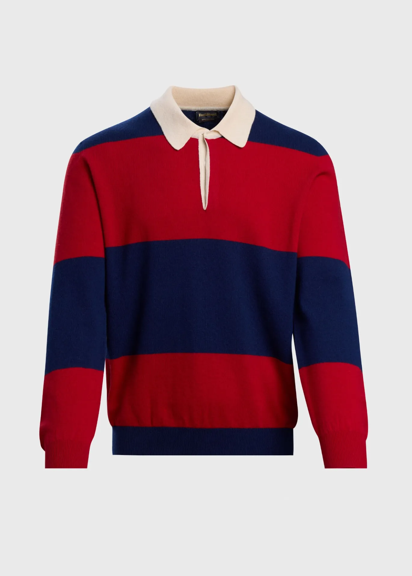Lightweight Cashmere Rugby Sweater