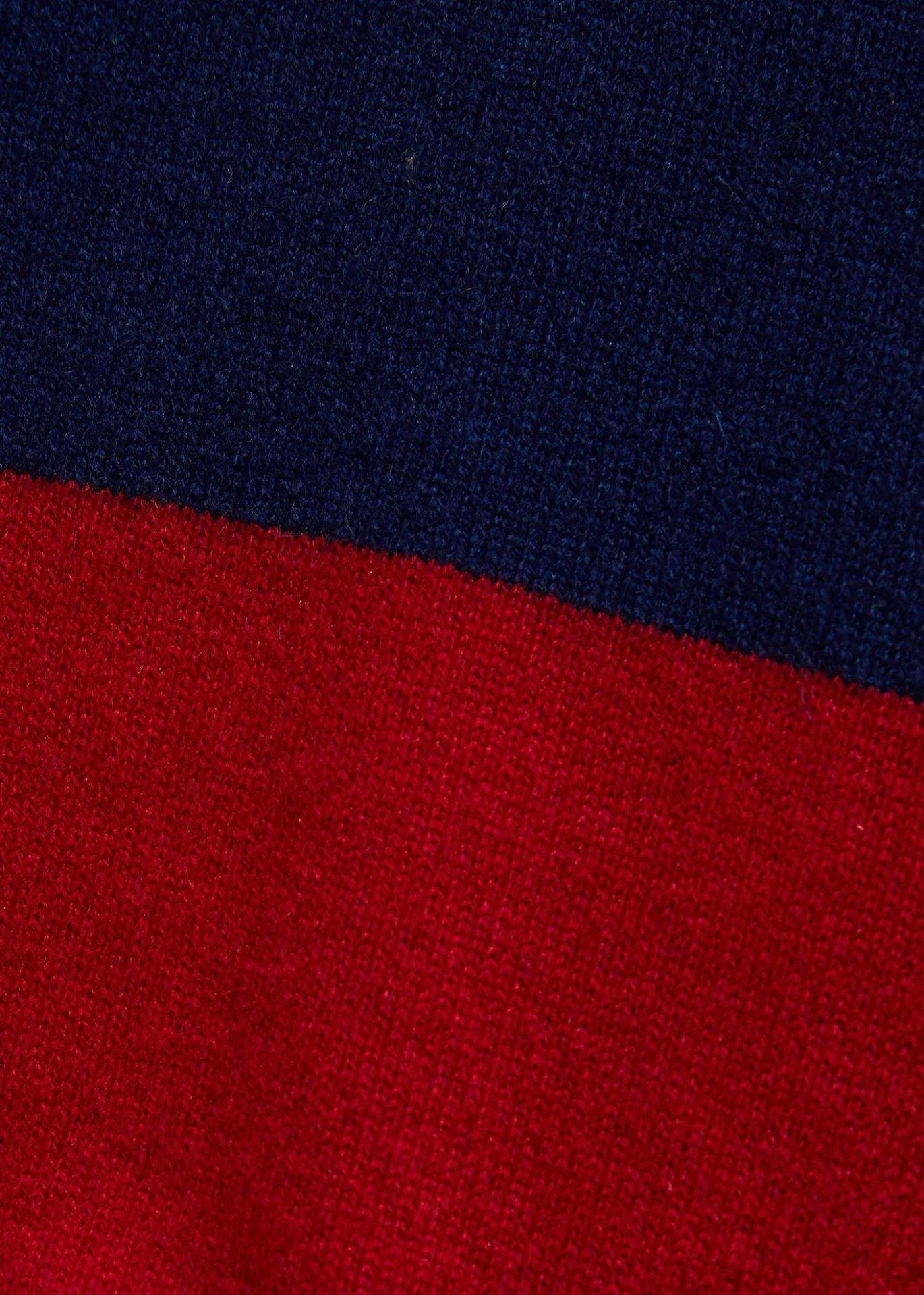 Lightweight Cashmere Rugby Sweater