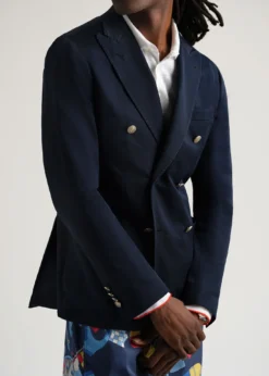 Lightweight Double Breasted Blazer