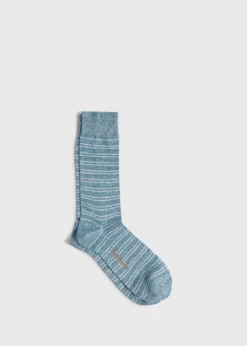 Linen & CottonDouble Stripe Sock
