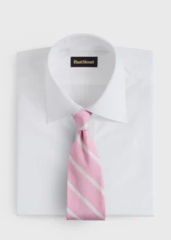 Linen & Cotton Stripe Tie