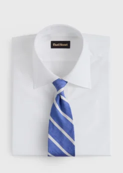 Linen & Cotton Stripe Tie
