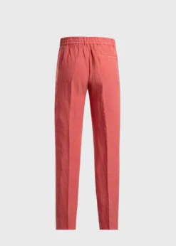 Linen Drawstring Trouser