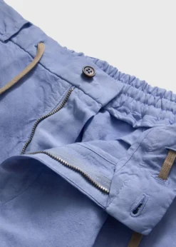 Linen Drawstring Trouser