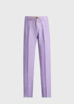 Linen Drawstring Trouser