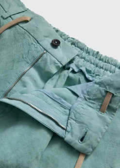 Linen Drawstring Trouser