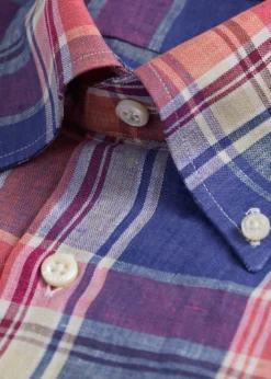 Linen Madras Shirt